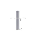 Altavoz de columna de dos vías de aleación de aluminio impermeable